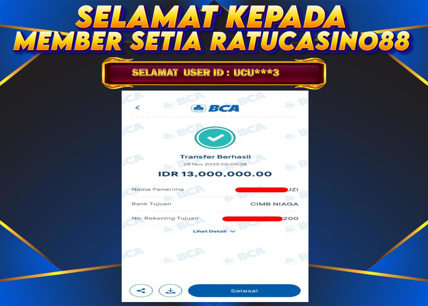 WITHDRAWAL MEMBER 135