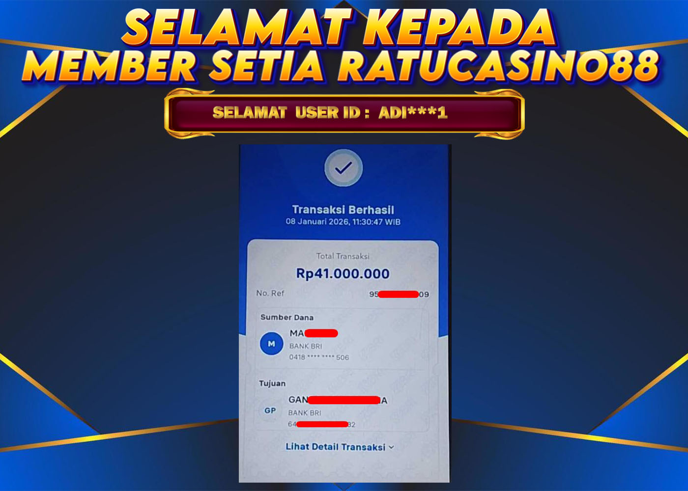 WITHDRAWAL MEMBER 189