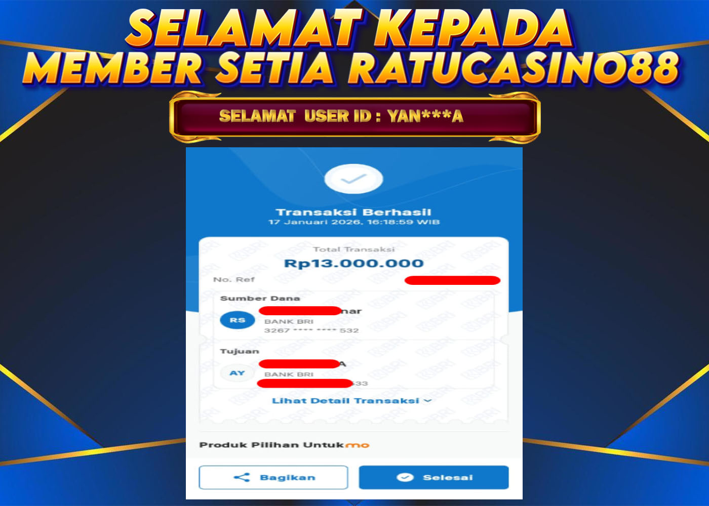 WITHDRAWAL MEMBER 198