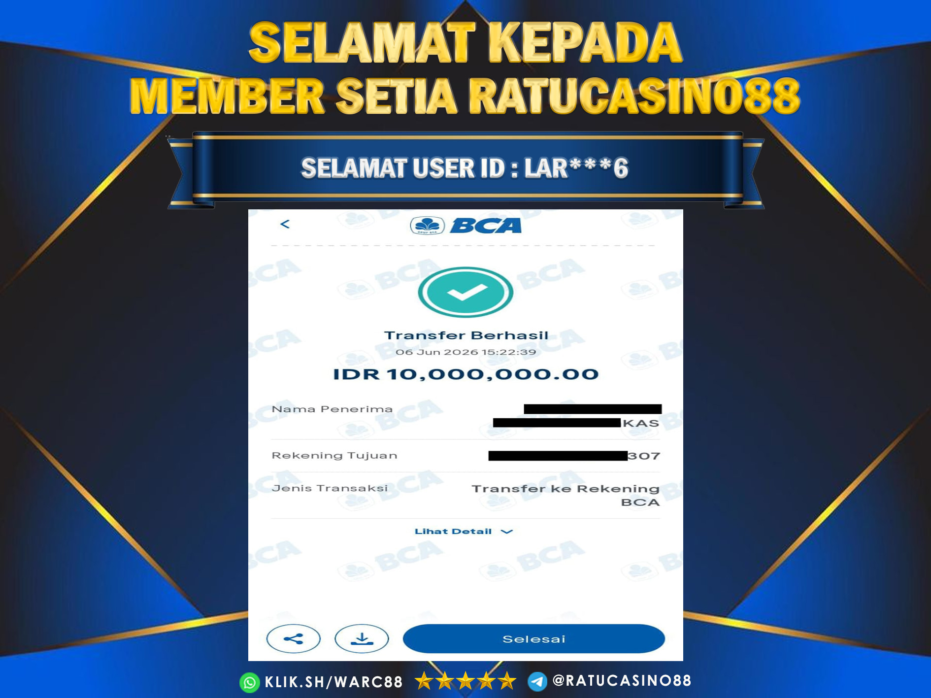 WITHDRAWAL MEMBER 227